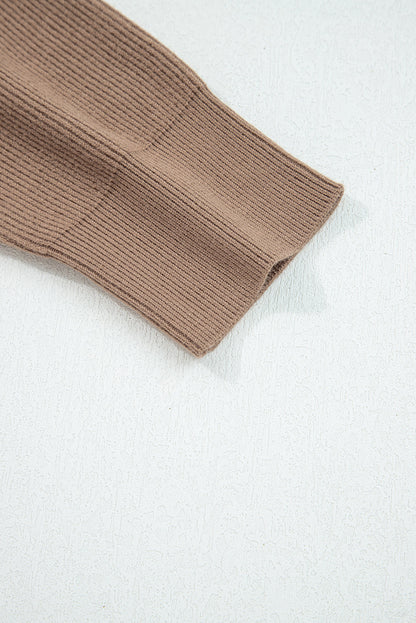 Threaded Pear Jocelyn Block Patchwork Sleeve Sweater