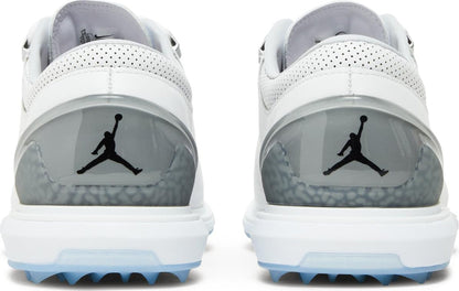 Air Jordan Men's Adg 4 Golf 'White Pure Platinum' Sneakers