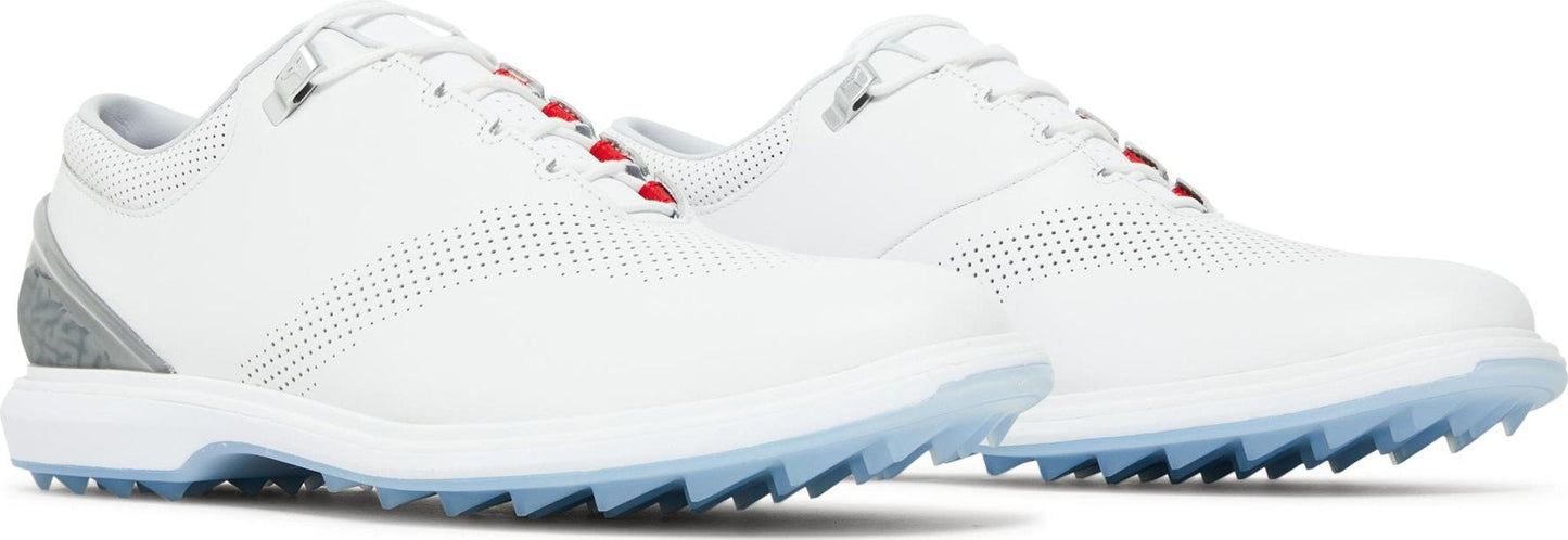 Air Jordan Men's Adg 4 Golf 'White Pure Platinum' Sneakers