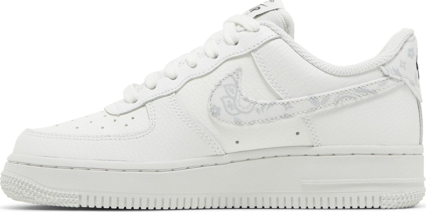 Nike Women's Air Force 1 Low W 'White Paisley' Sneakers