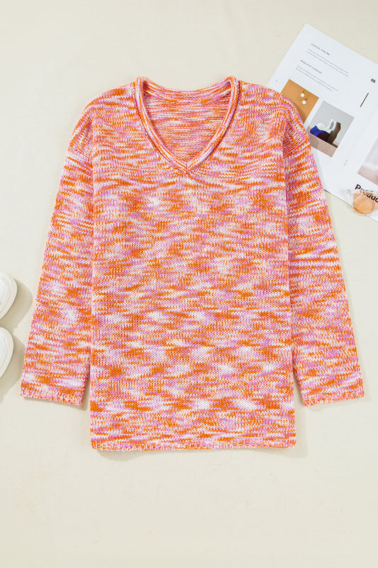 Threaded Pear Sofia Shoulder Tunic Oversized Sweater