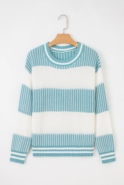 Threaded Pear Haley Drop Shoulder Loose Sweater