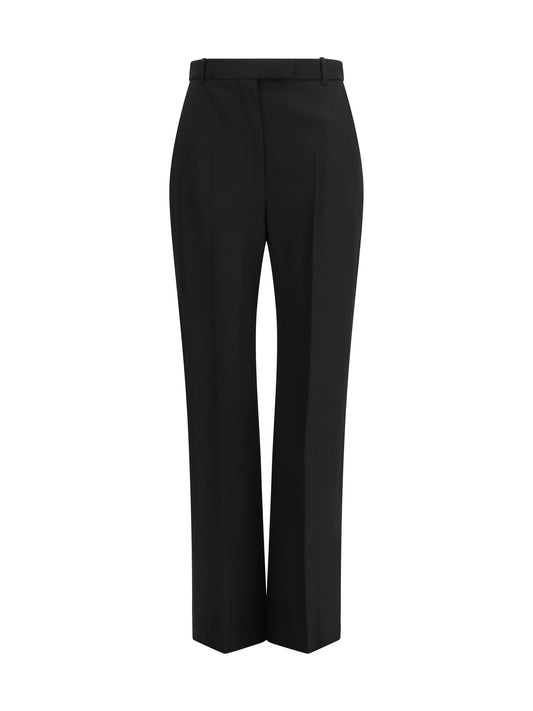 Trousers Black Cotton