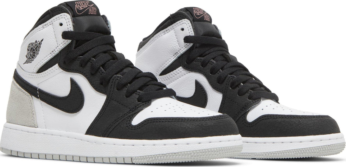 Grade School Air Jordan Retro 1 High O 'Bleached Coral (Gs)'