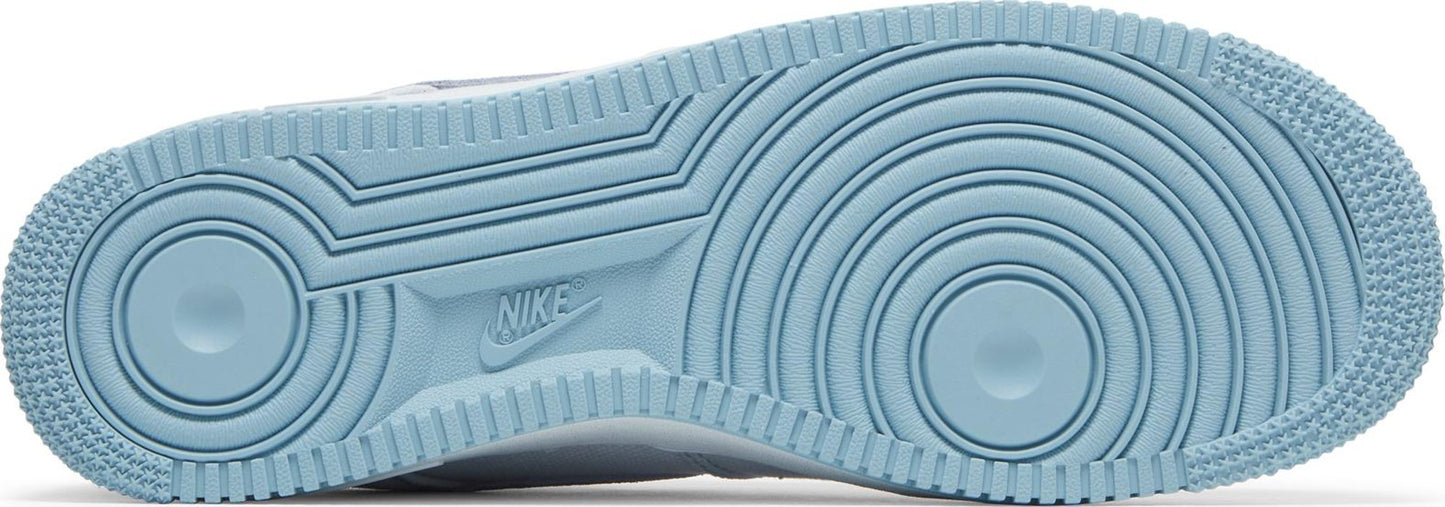 Nike Men's Air Force 1 Low 'Blue Dip Dye' Sneakers