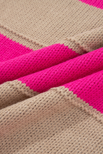 Threaded Pear Florence Block Drop Shoulder PLUS Sweater