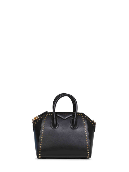 Black Antigona Mini Studded Handbag