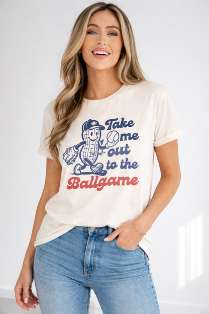 Threaded Pear Hattie the Ballgame Casual Tee