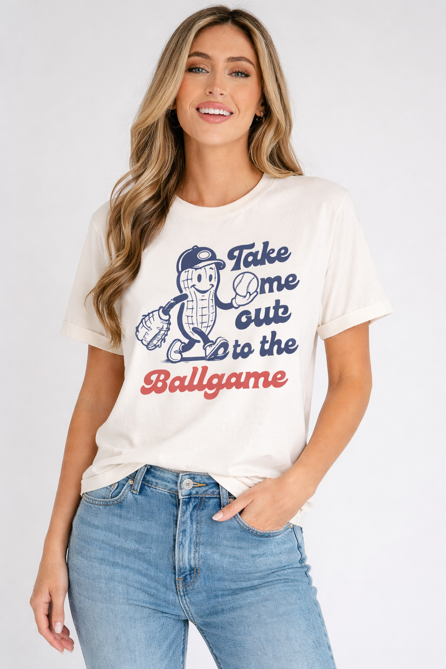 Threaded Pear Hattie the Ballgame Casual Tee
