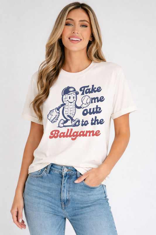 Threaded Pear Hattie the Ballgame Casual Tee