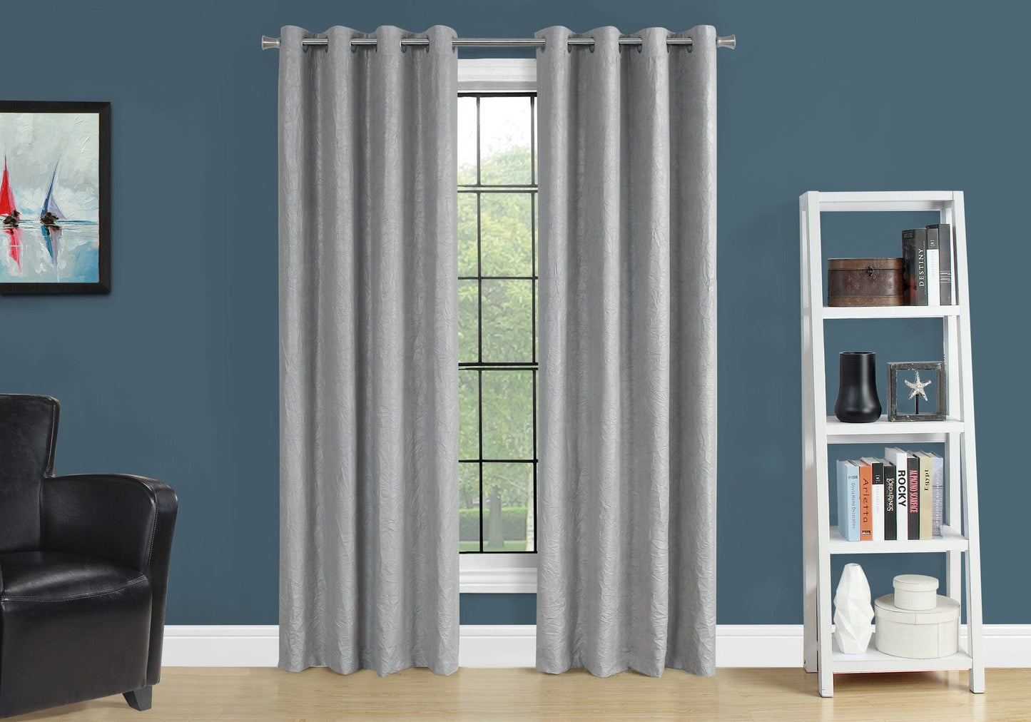 2 Pieces Set, Curtain Panel, Room Darkening, Grommet, Contemporary & Modern by Couch