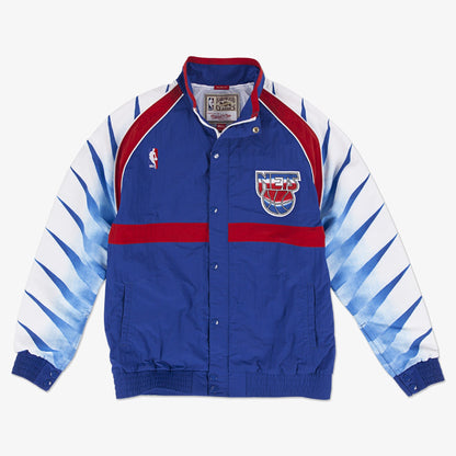 Mitchell & Ness Men's NBA Authentic Warm Up Jacket Nets 93-94