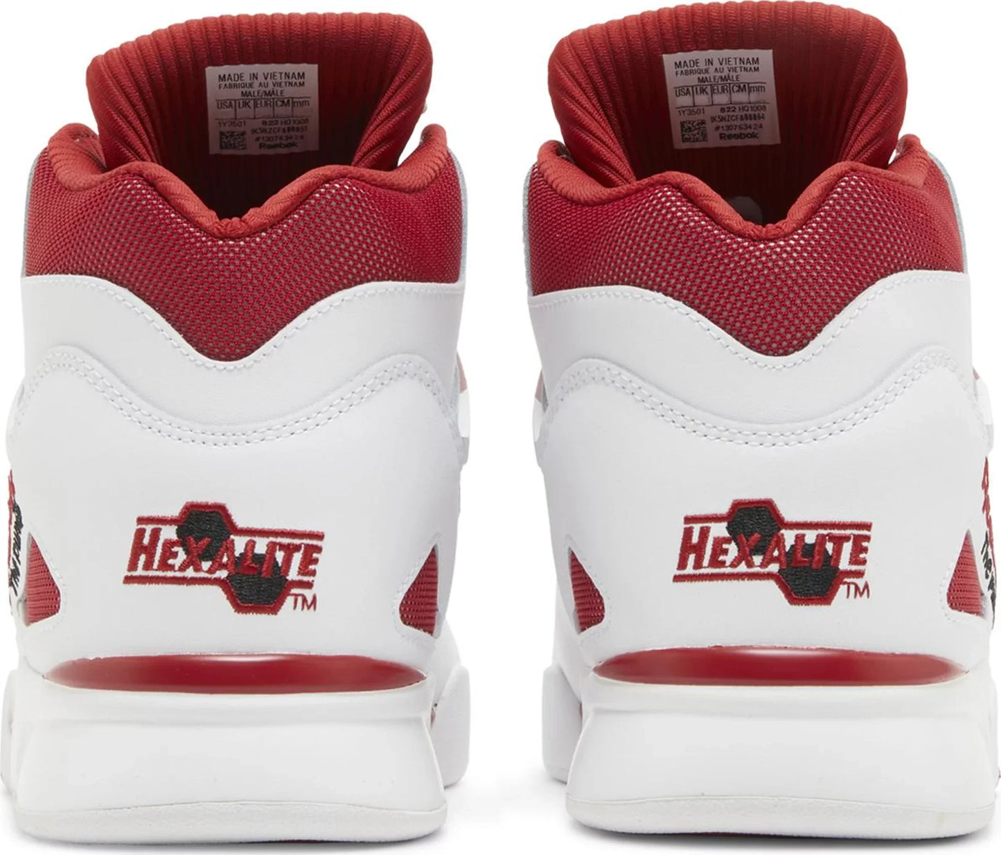 Footwear White/Flash Red /Core Black-