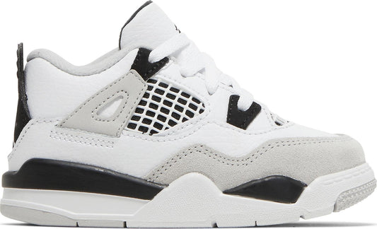 Air Jordan Toddlers Retro 4 'Military Black' Td Sneakers