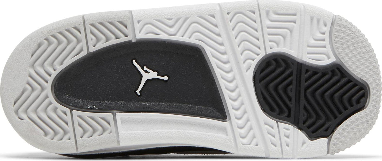 Toddlers Air Jordan Retro 4 'Military Black' (Td)