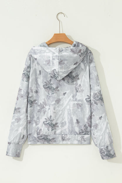 Threaded Pear Sariyah Kangaroo Quarter Zip Hoodie