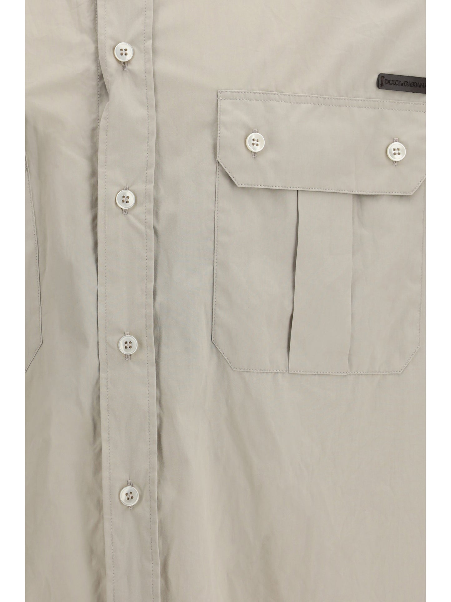 Shirt Poplin Beige
