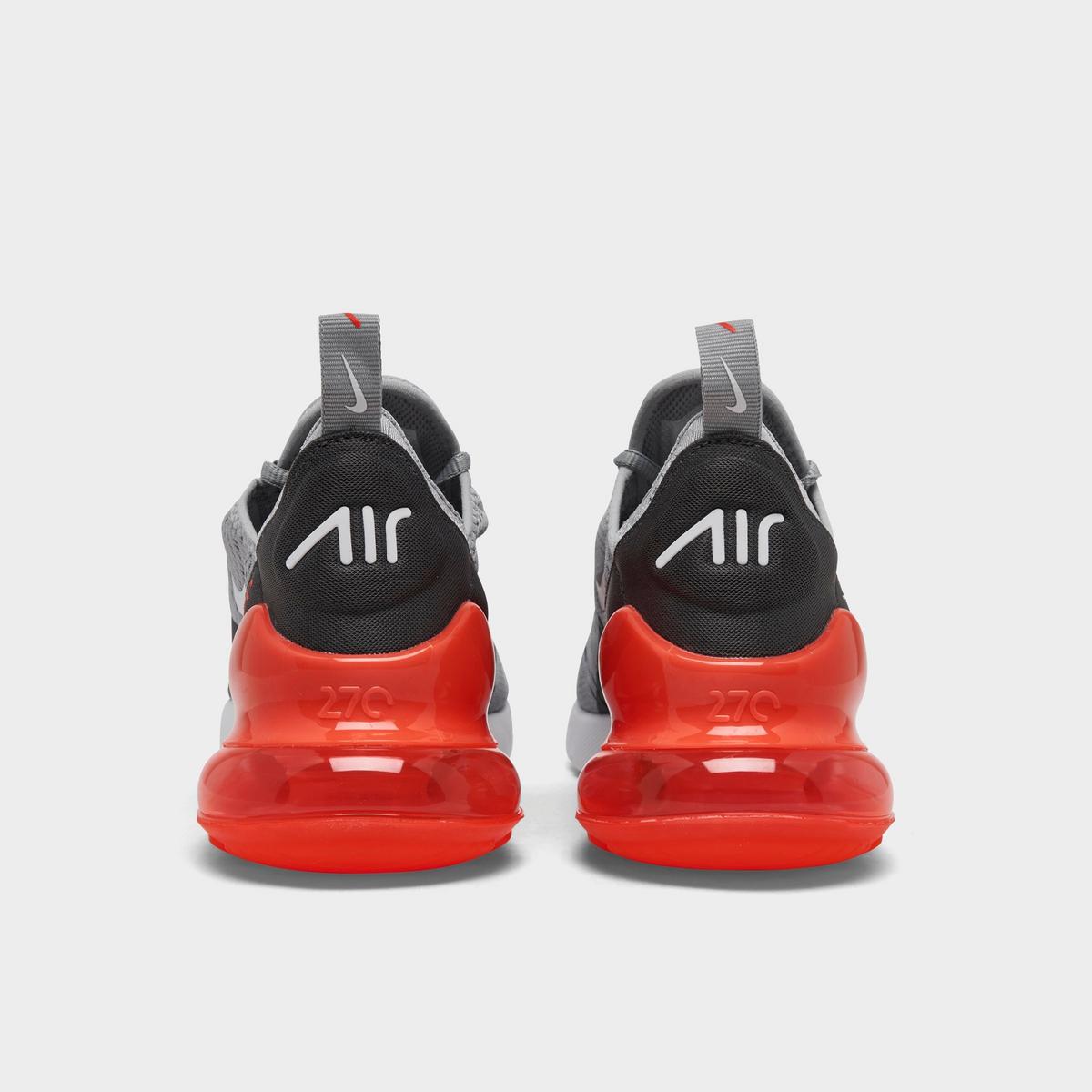 [943345-039] Grade School Nike Air Max 270 'wolf Grey Anthracite Bright Crimson White (gs)'
