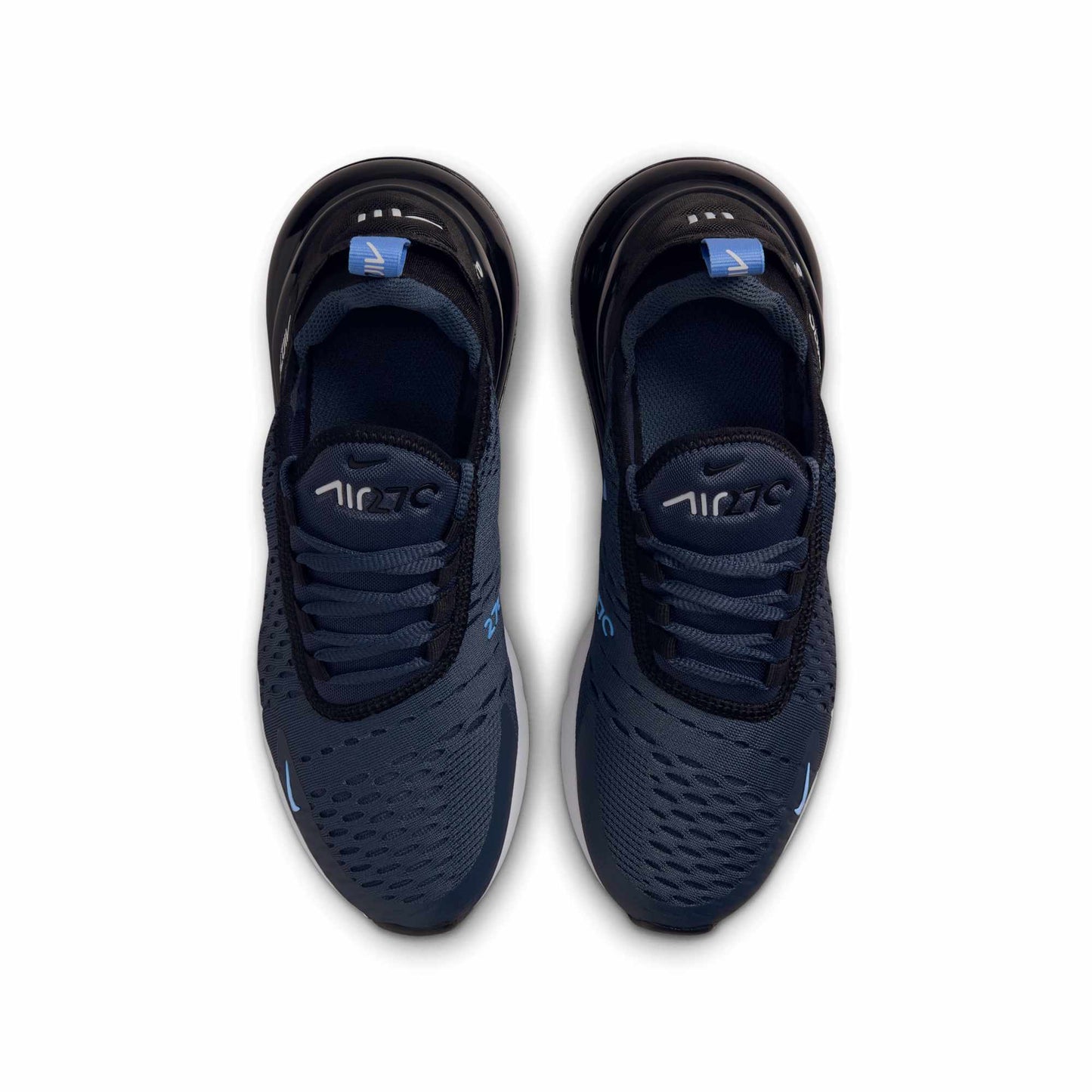 Nike Grade School Air Max 270 'Thunder Blue Black White Royal Pulse Gs' Sneakers