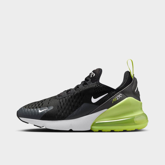 Nike Grade School Air Max 270 'Light Lemon Twist Black Anthracite White Gs' Sneakers