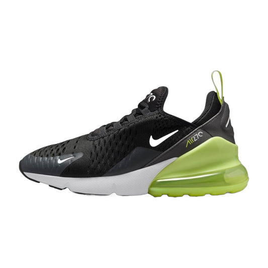 Nike Grade School Air Max 270 'Light Lemon Twist Black Anthracite White Gs' Sneakers