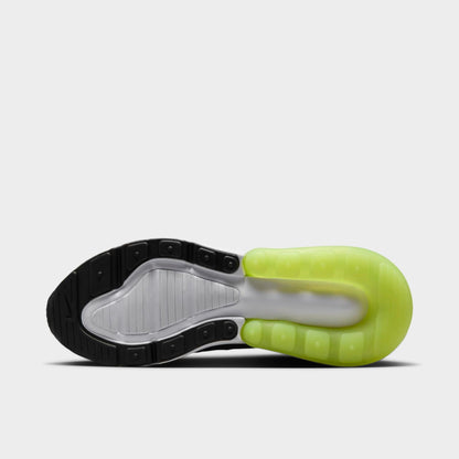 Nike Grade School Air Max 270 'Light Lemon Twist Black Anthracite White Gs' Sneakers