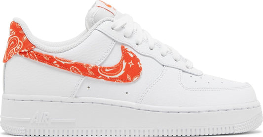 Nike Women's Air Force 1 Low 'Orange Paisley' Sneakers