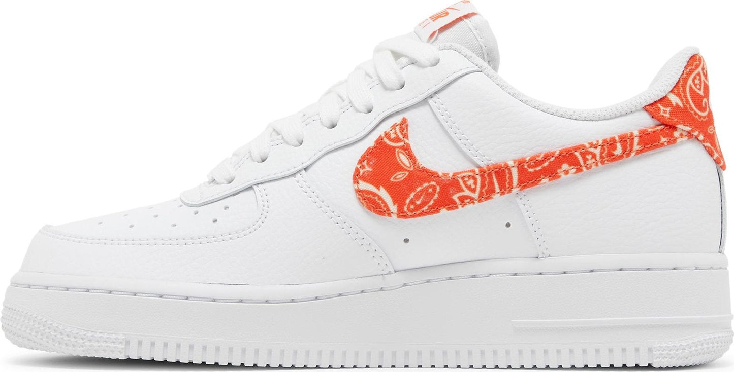 Nike Women's Air Force 1 Low 'Orange Paisley' Sneakers