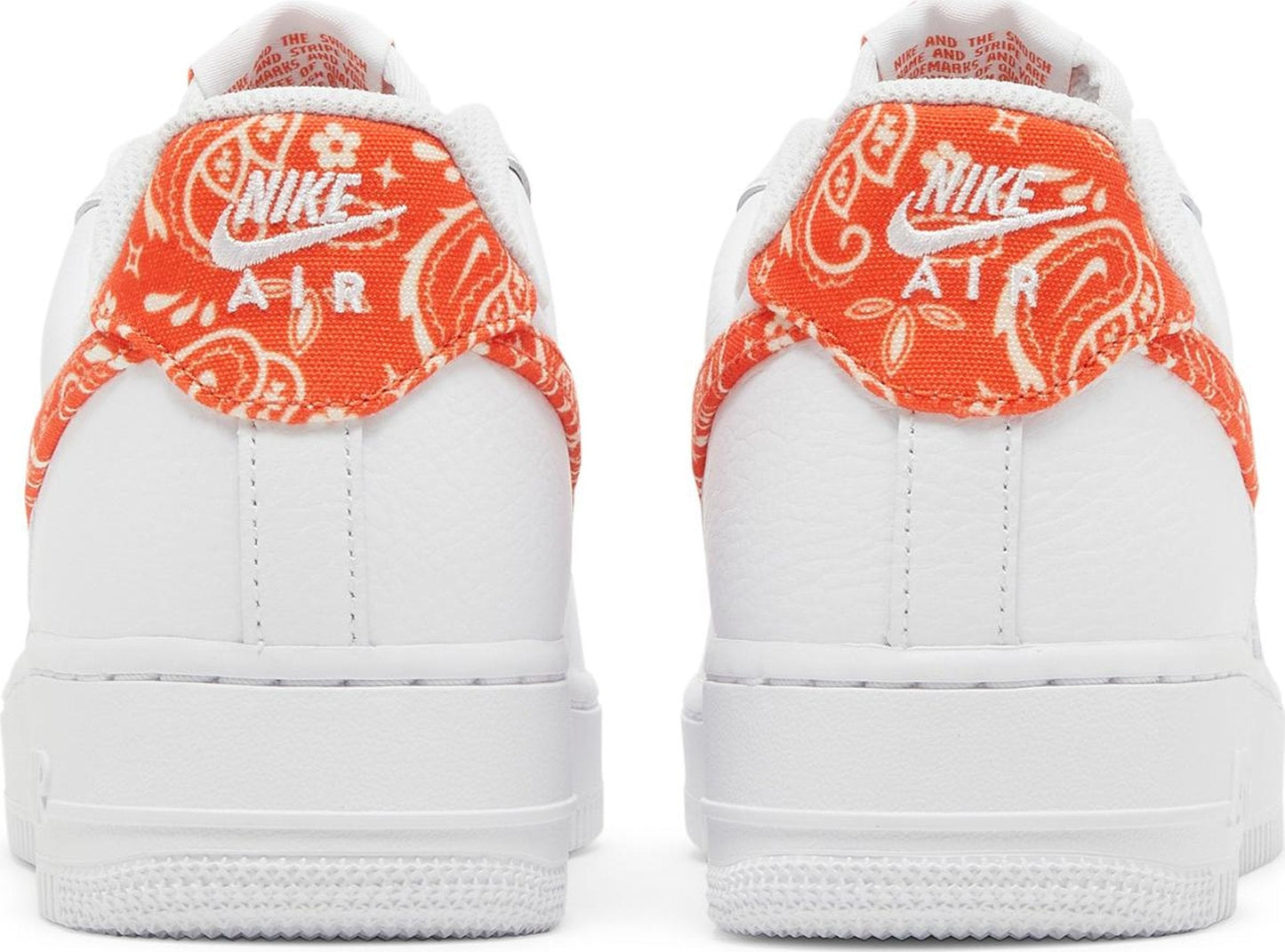 Nike Women's Air Force 1 Low 'Orange Paisley' Sneakers