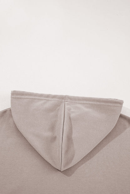 Threaded Pear Anaya Colorblock Patchwork Baggy Hoodie