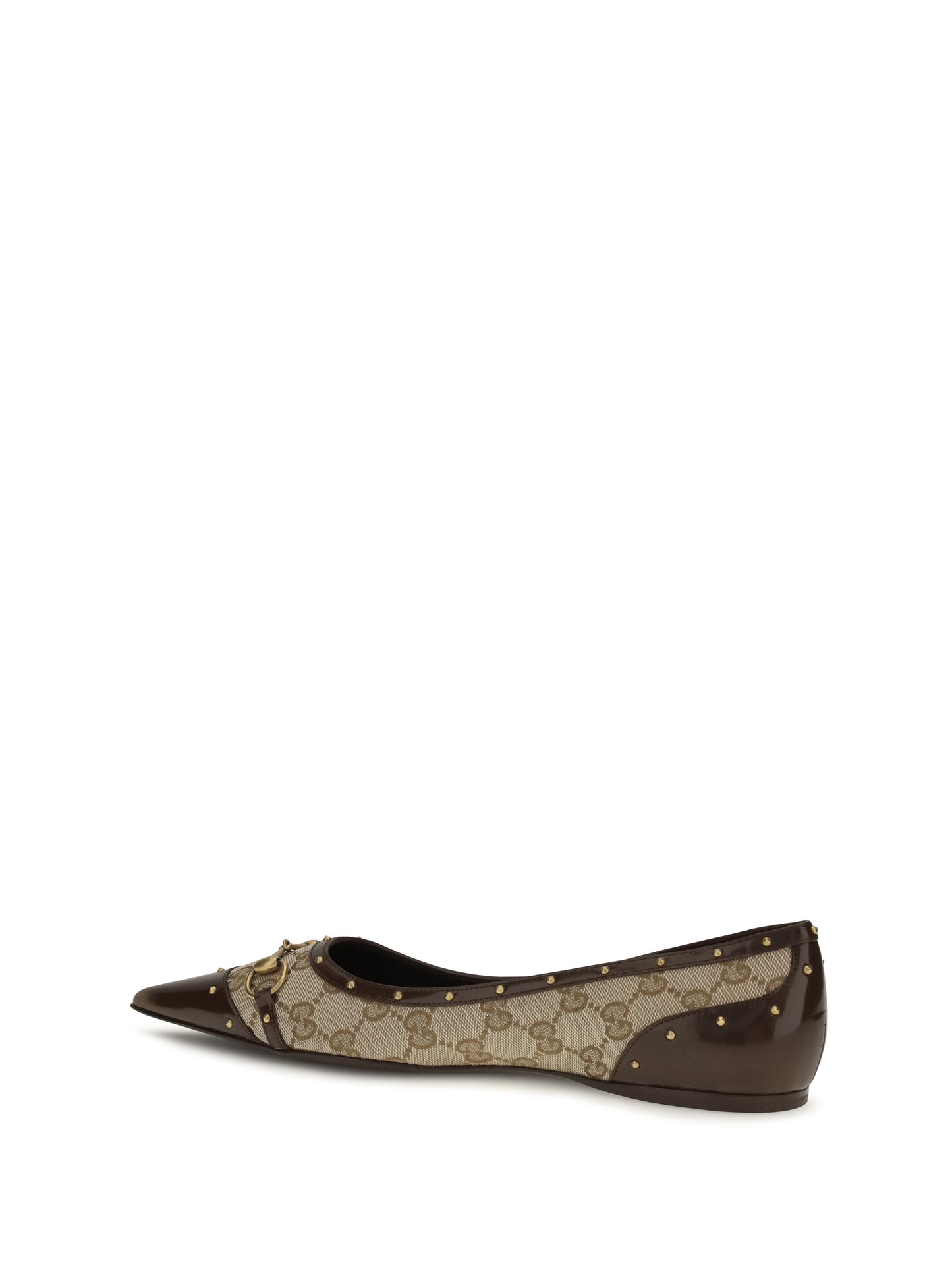 Ballet Flats Savoy Gold Trim