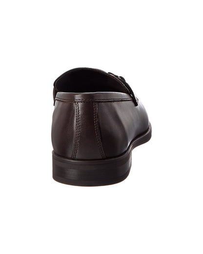 DARK BROWN LEATHER-