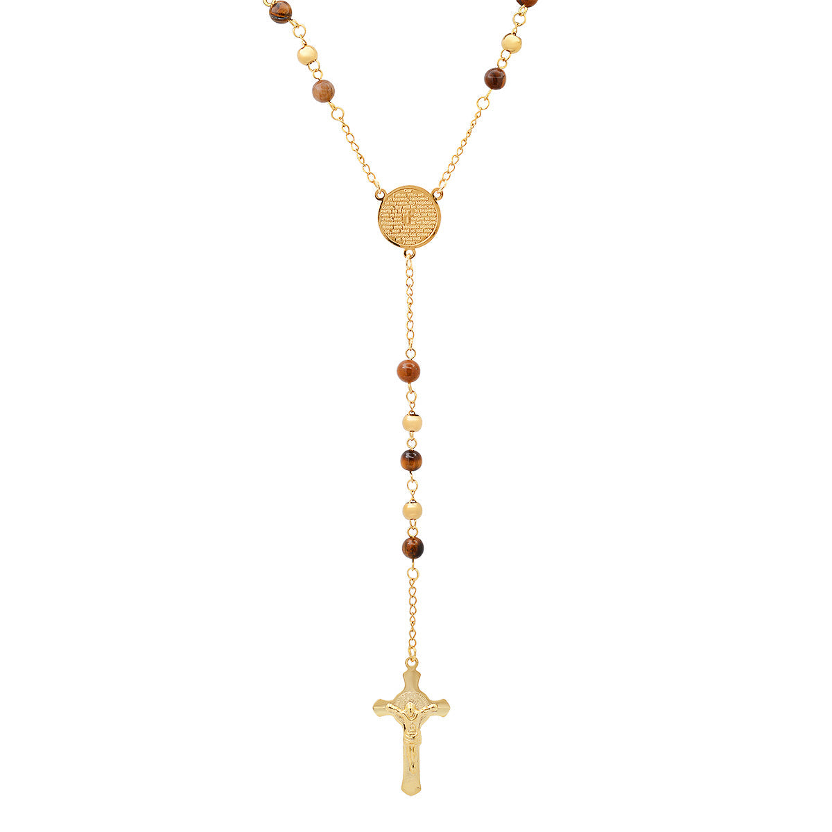 Sacred Path Our Father Rosary Necklace