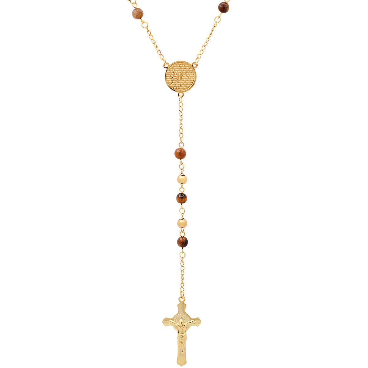 Sacred Path Our Father Rosary Necklace