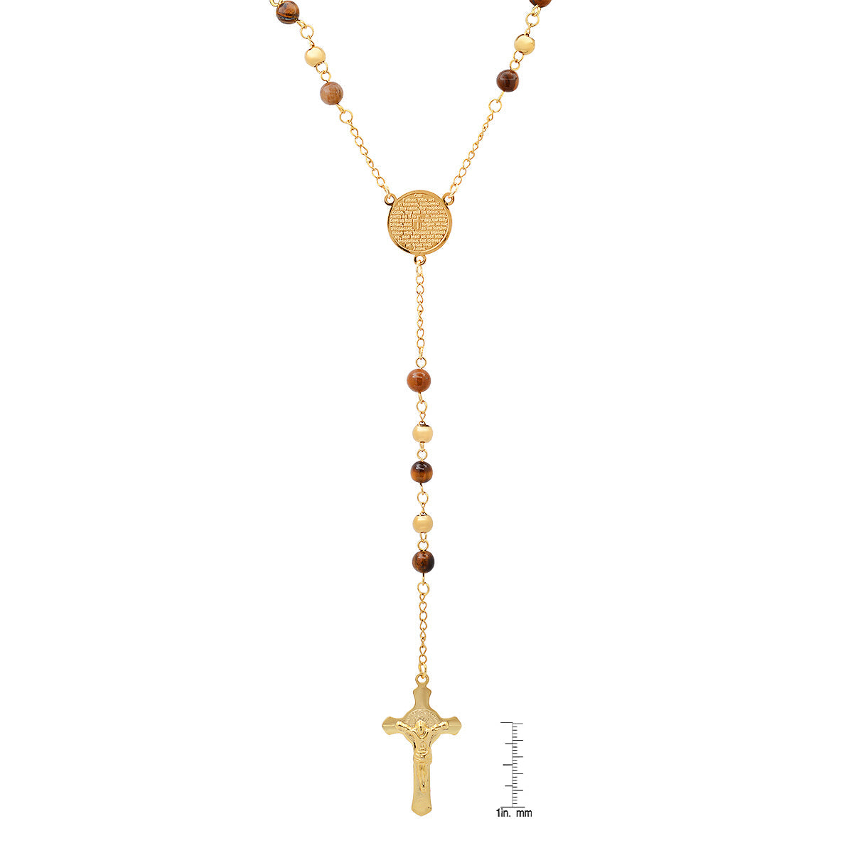 Sacred Path Our Father Rosary Necklace