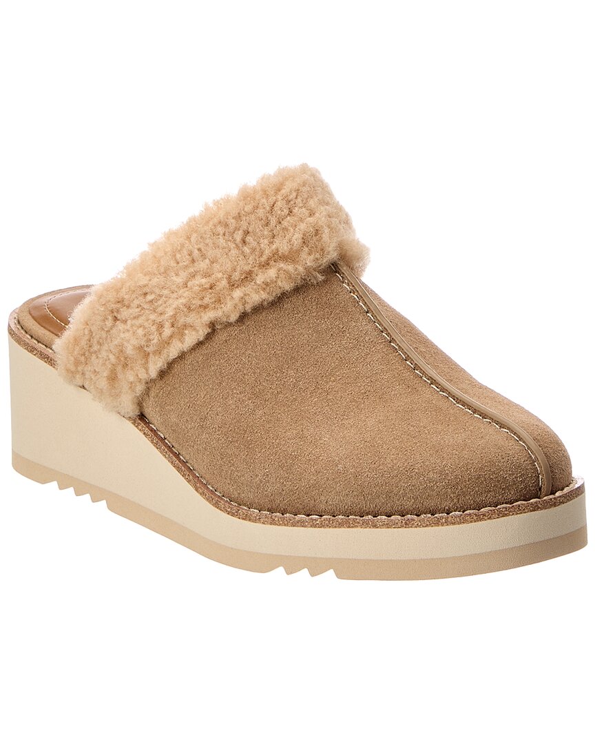 Donald Pliner Elatesp Suede Wedge