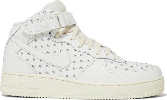 Nike Women's Air Force 1 Mid 'Cut Out Stars Summit White' Sneakers