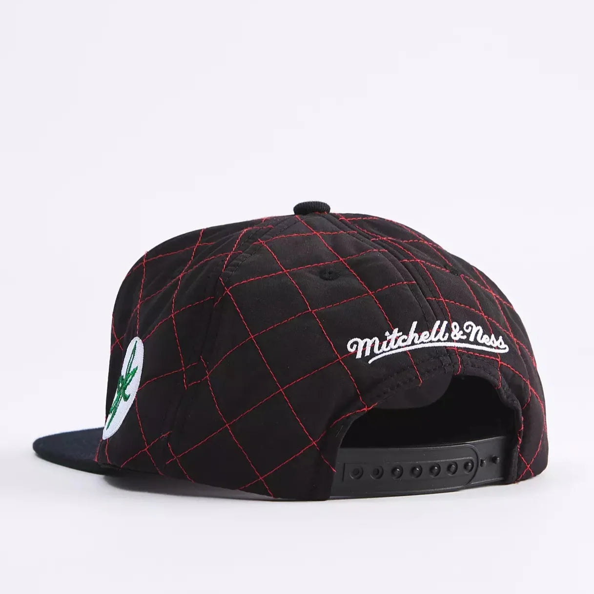 Mitchell & Ness Men's Ncaa Quilted Taslan Snapback Ohio State Snapback Caps