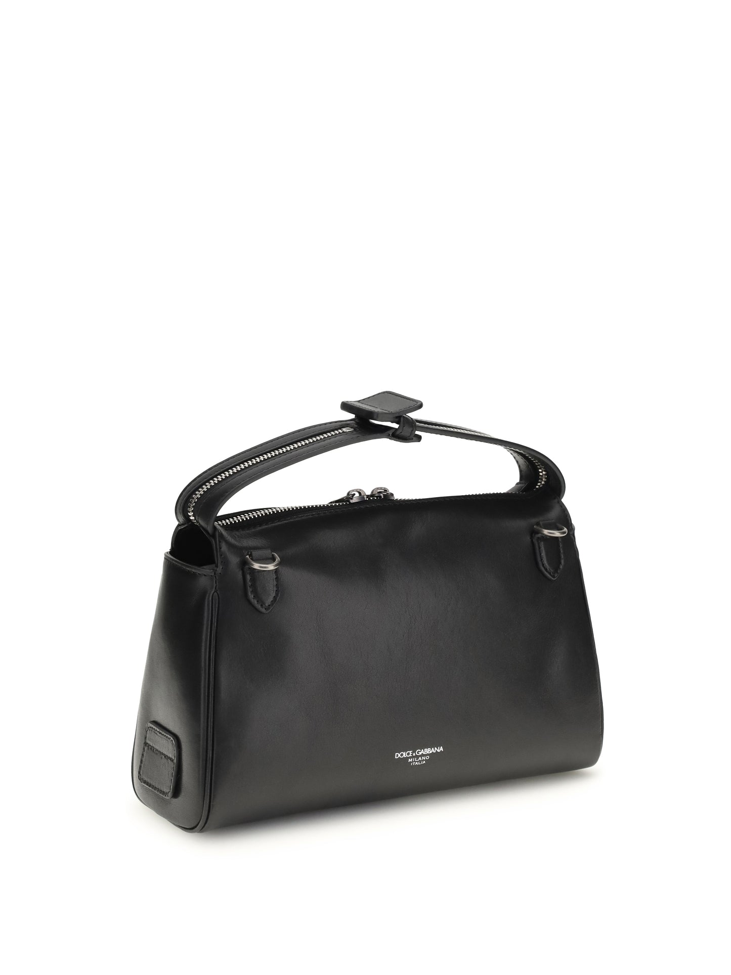 Handbag Vittoria Black Calfskin
