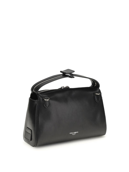 Handbag Vittoria Black Calfskin