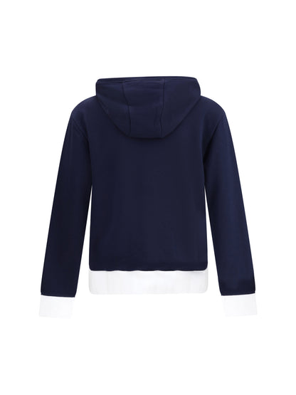 Cotton Hoodie Navy