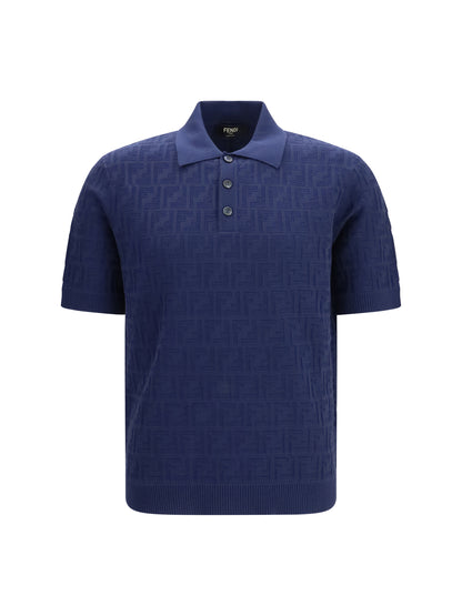 Polo Shirt Cotton Blue