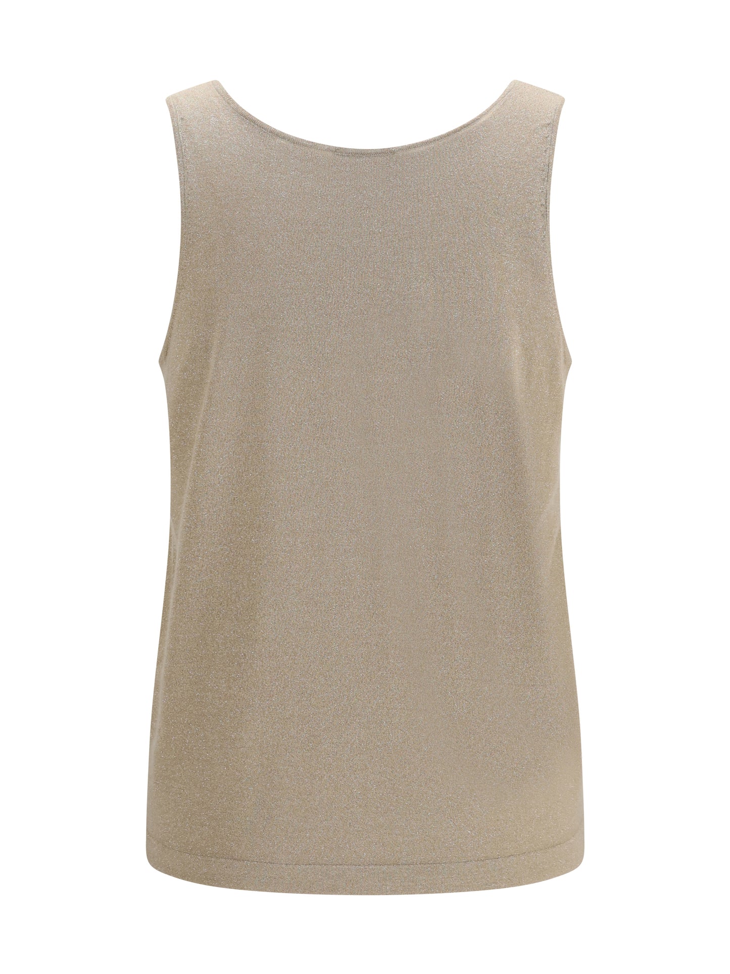 Tank Top Luminous Knit Brown