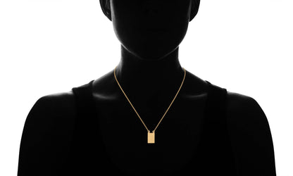 Lords Prayer Scapular Necklace