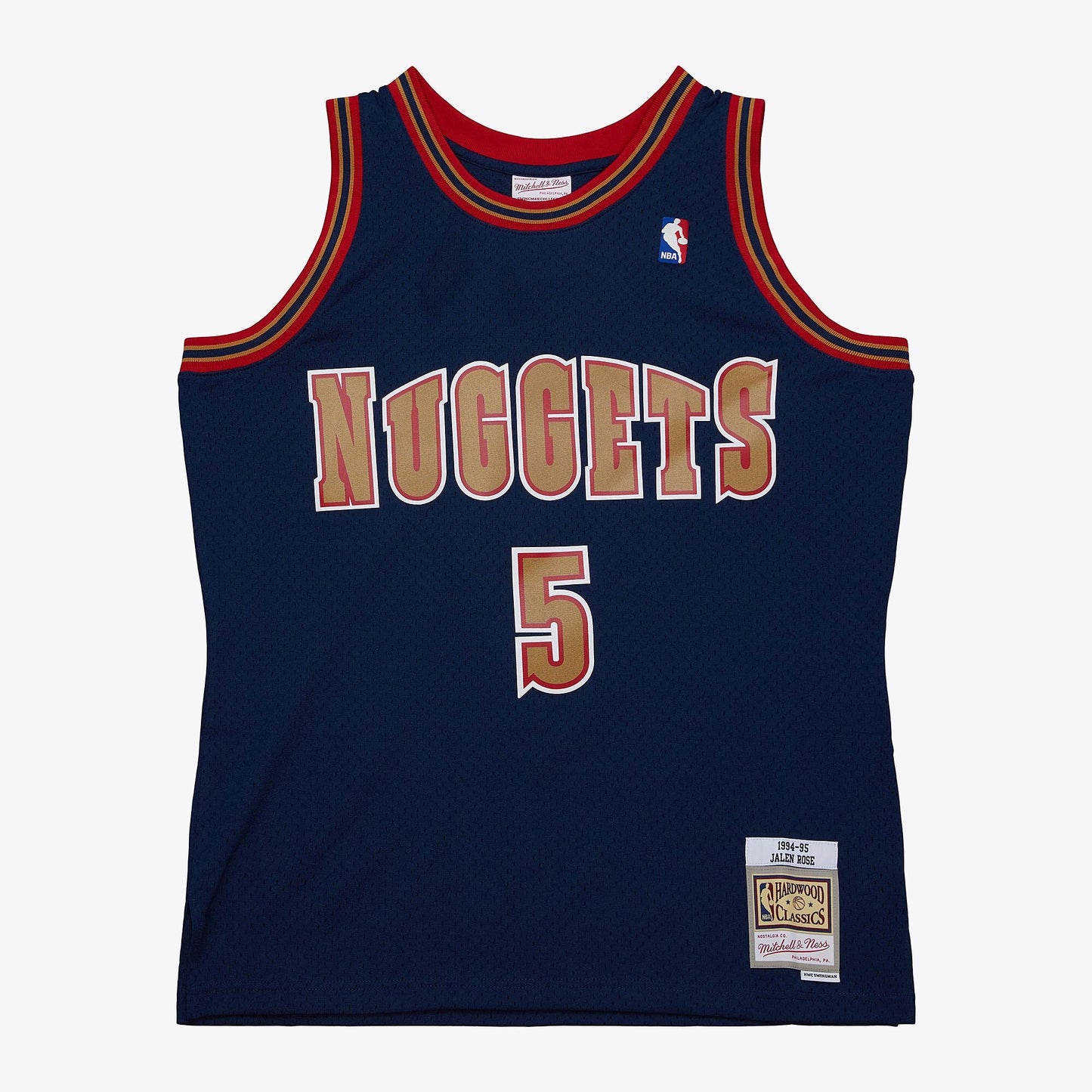 Mitchell & Ness Men's NBA Dark Jersey Nuggets 1994 Jalen Rose