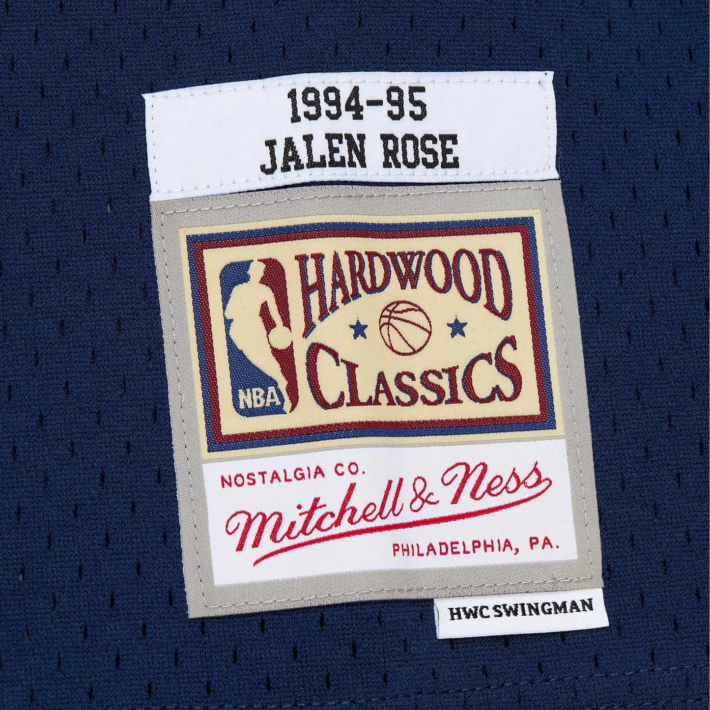 Mitchell & Ness Men's NBA Dark Jersey Nuggets 1994 Jalen Rose