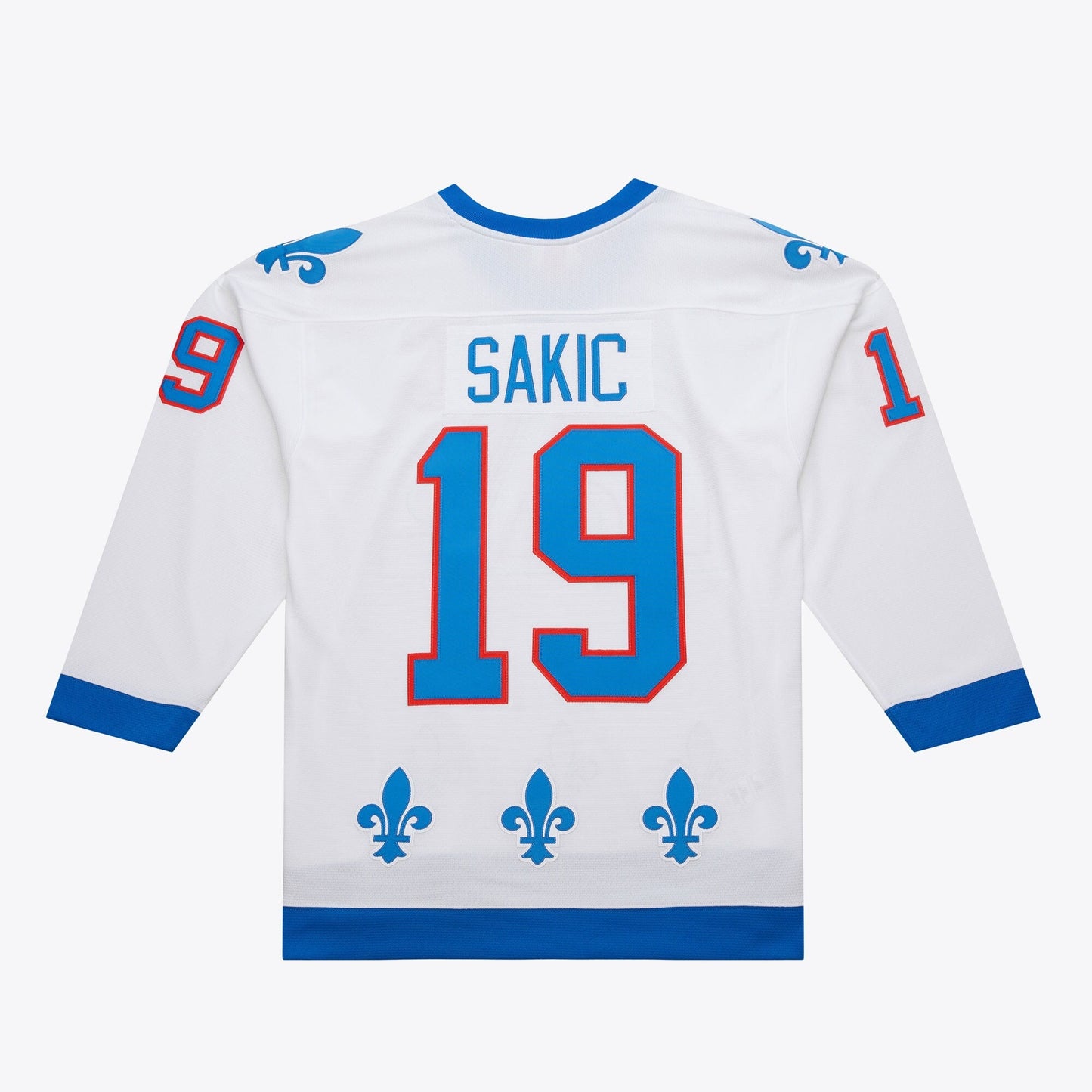 Mitchell & Ness Men's NHL White Jersey Nordiques 1994 Joe Sakic
