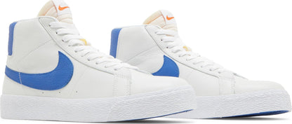 Nike Men's Sb Blazer Mid Orange Label Iso Sneakers
