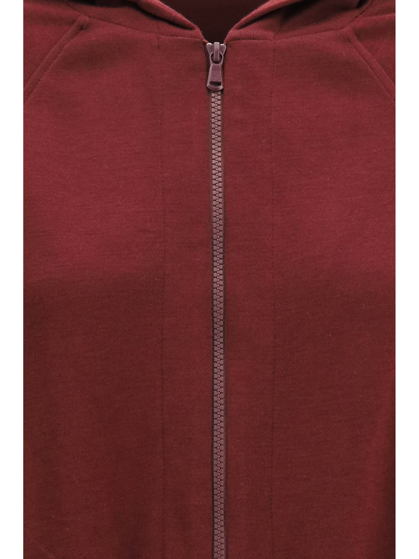 Long-Sleeve Zip Hoodie Cabernet