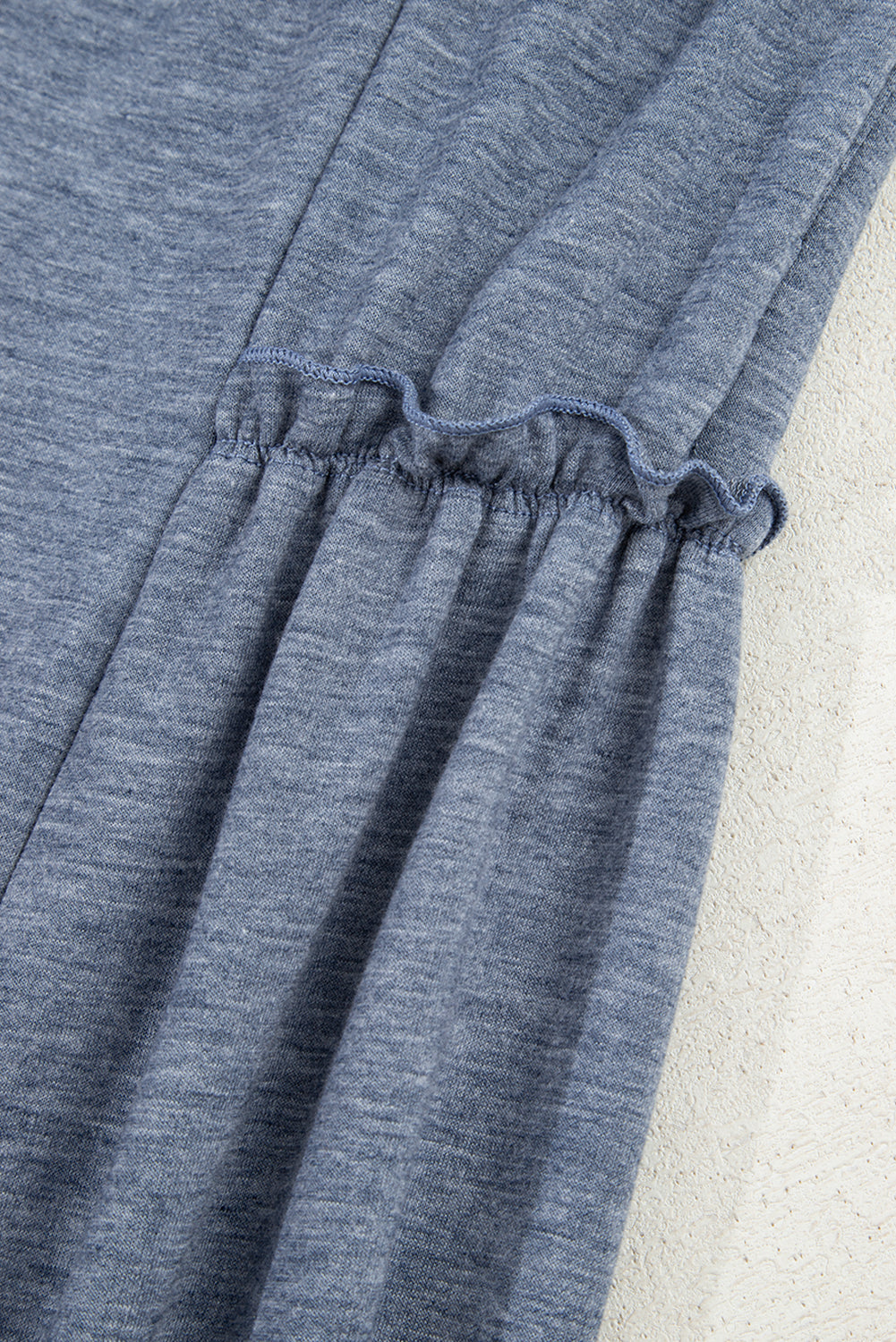 Threaded Pear Willow Drawstring Elastic Waistband Pants